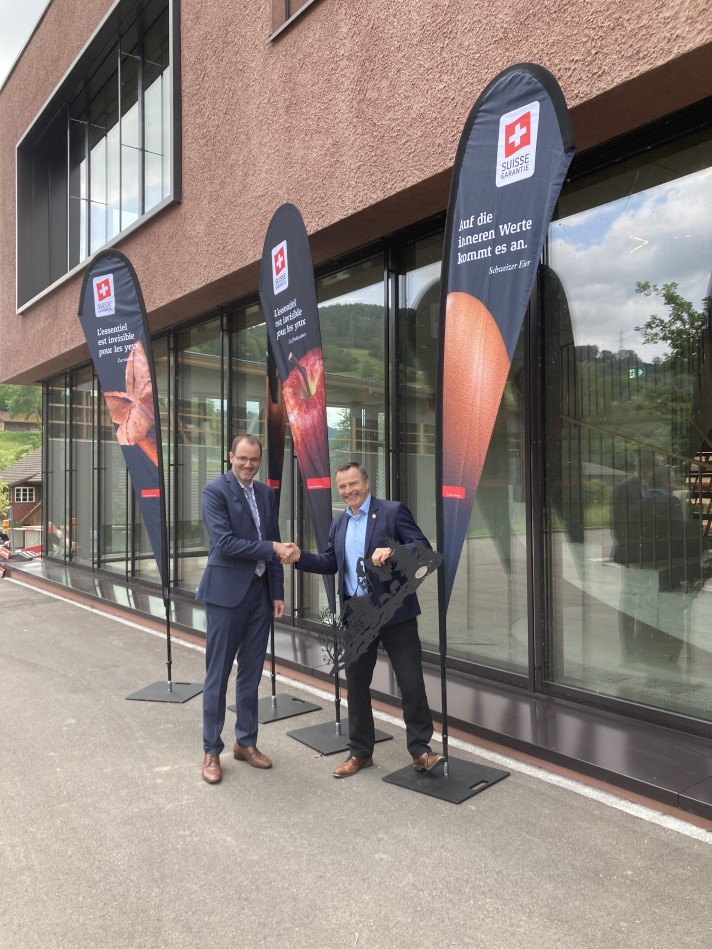 Michel Darbellay und Urs Schneider